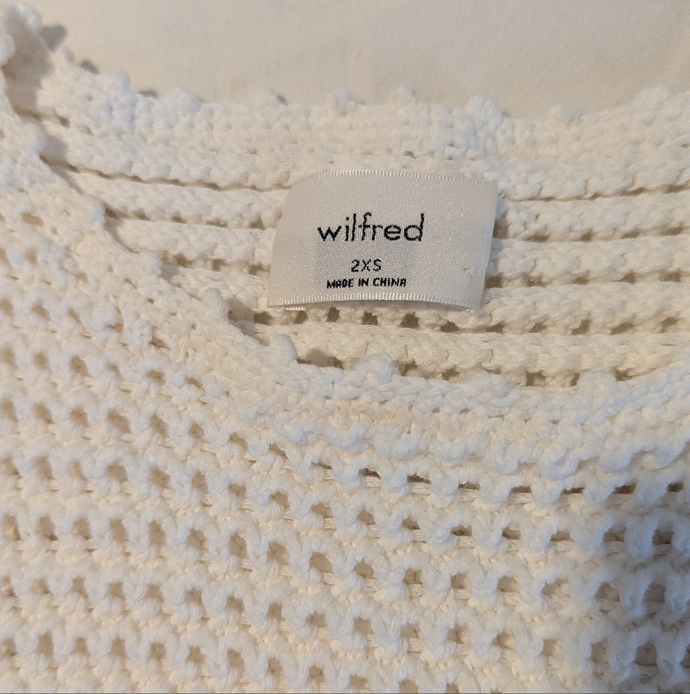 Wilfred Crochet Knit Tank Vest - Picture 2 of 3